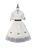 Miss Point Dream Lace Edward One Piece(Reservation/2 Colours/Full Payment Without Shipping)